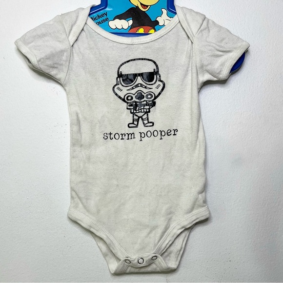 BUNDLE Star Wars storm pooper baby bodysuits - Picture 2 of 5